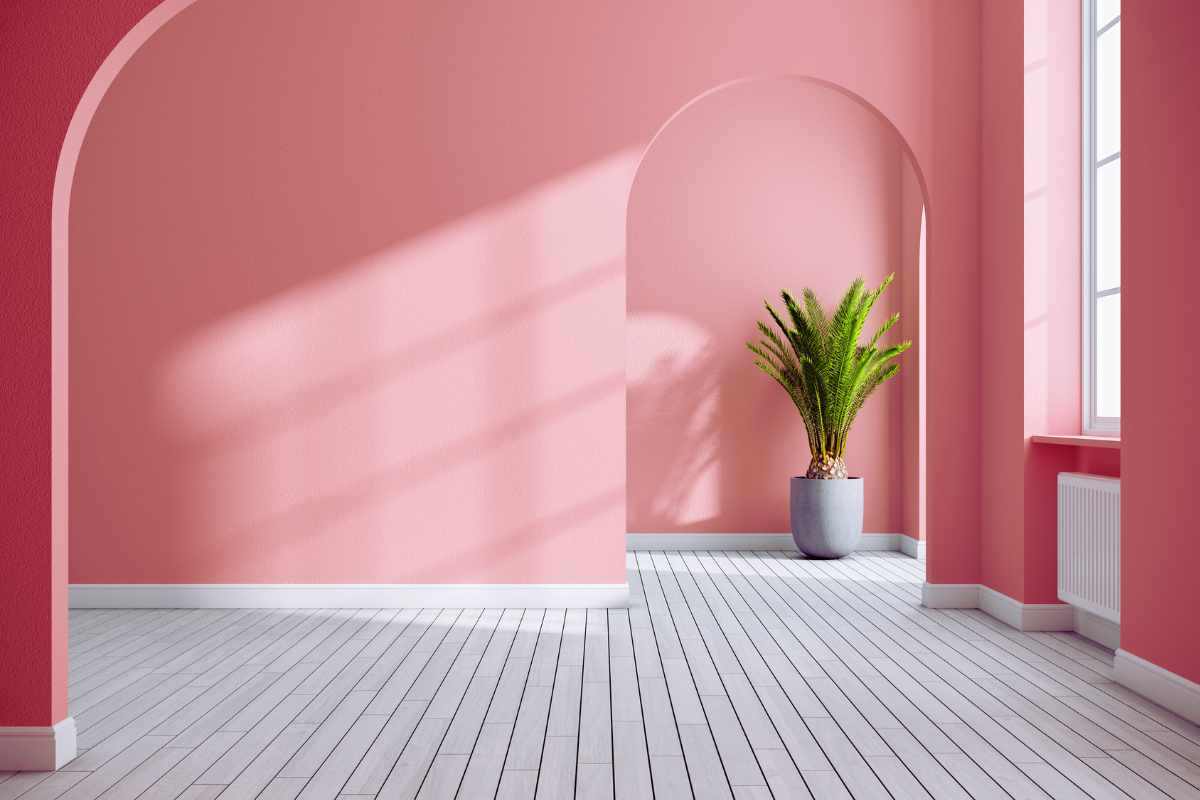 pareti di casa in rosa per l'ispirazione pink